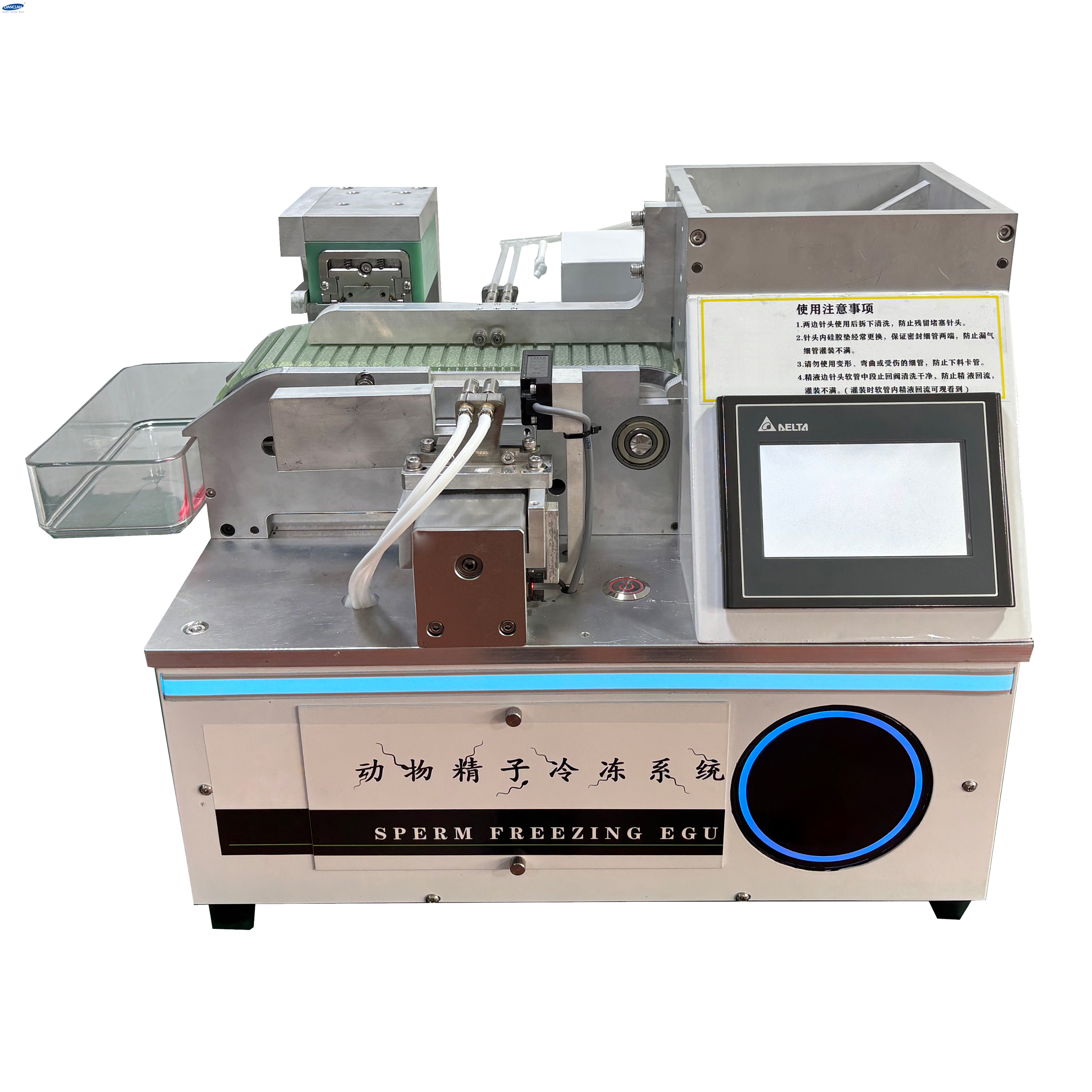 Fully Automatic 1/2/3/4 Needle Filling And Sealing Machine for Animal Frozen Semen Equipment Danclan 2025 Mechanical Single Needle 