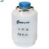 6 Liters Lab Animal Sperm Semen Storage Portable Dewar Laboratory Liquid Nitrogen Tank Neck 50mm Livestock 