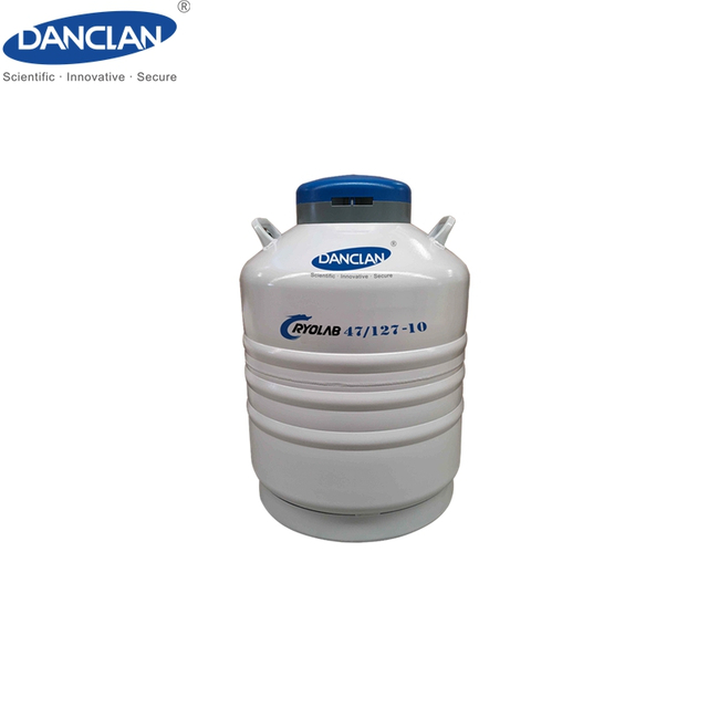 Large capacity laboratory liquid nitrogen tank neck 127mm