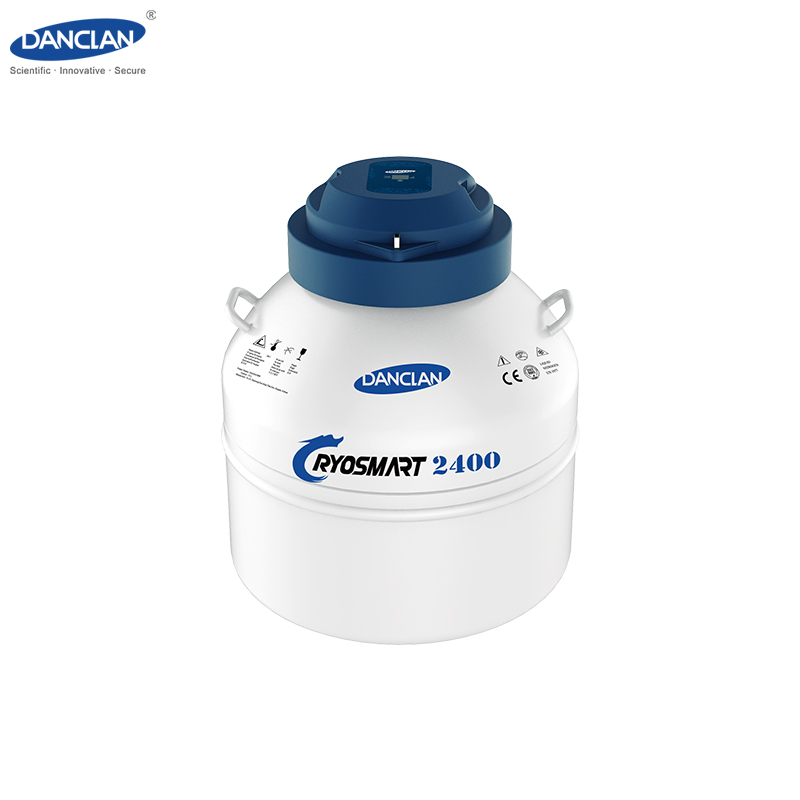 LN2 Dewar Smart Liquid nitrogen tank 65L~175L for IVF center