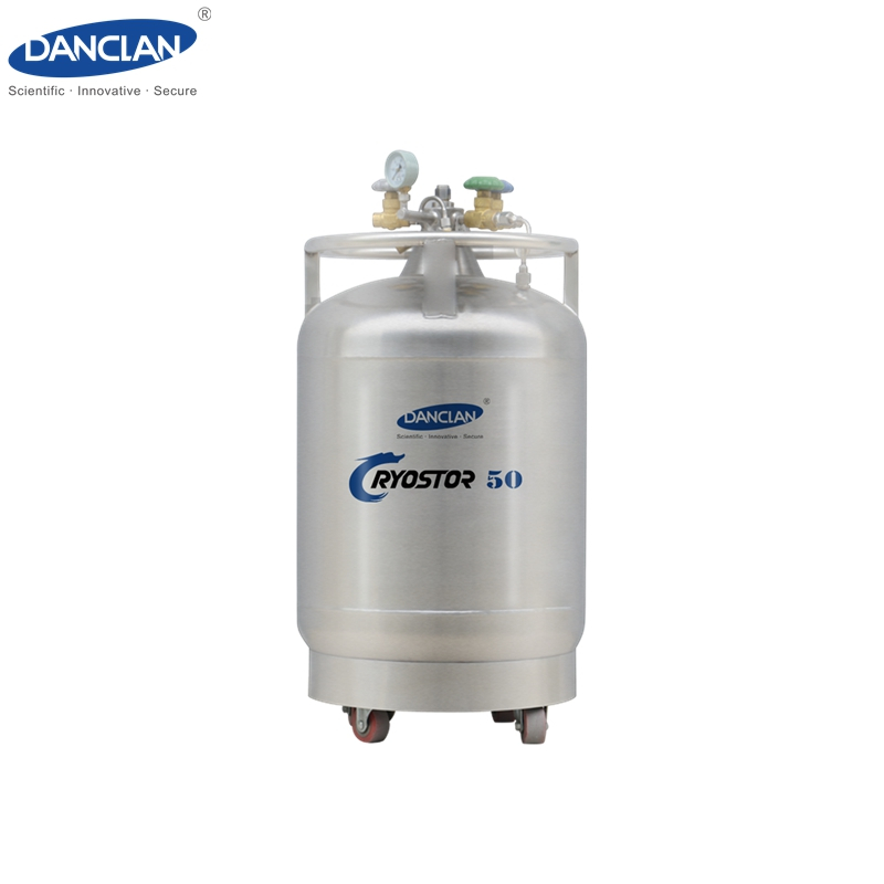Vacuum performance cryostor supply tank 50L for LN2 storage