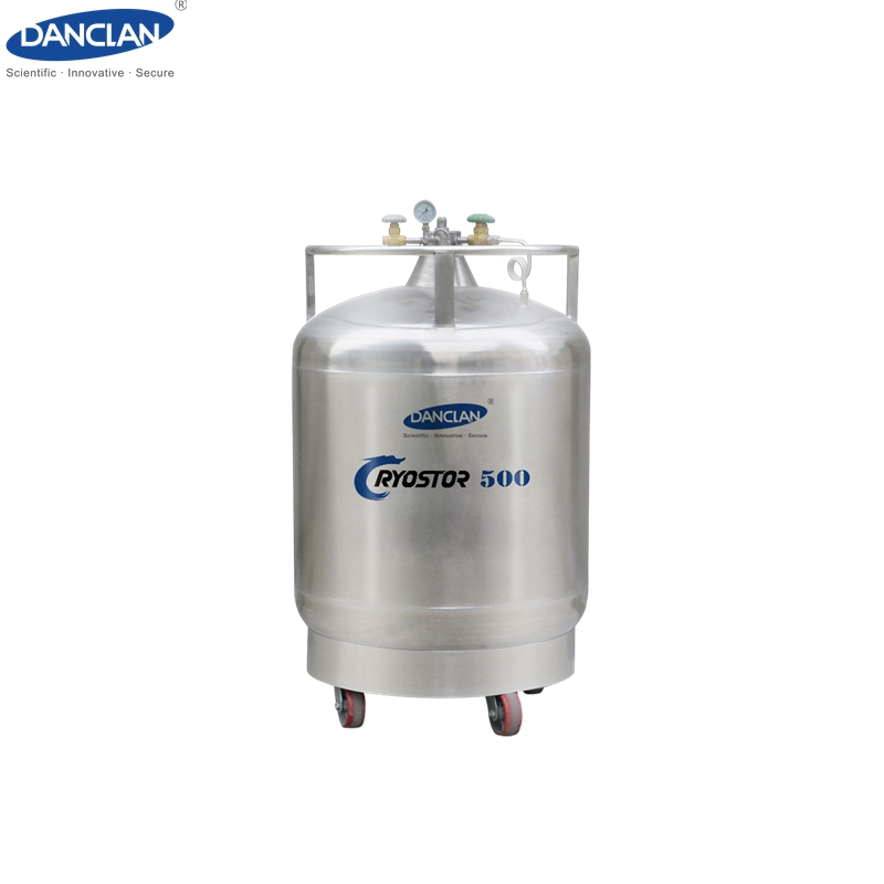 Convenient Handles Design Self-pressurized Liquid Nitrogen Supply Tank