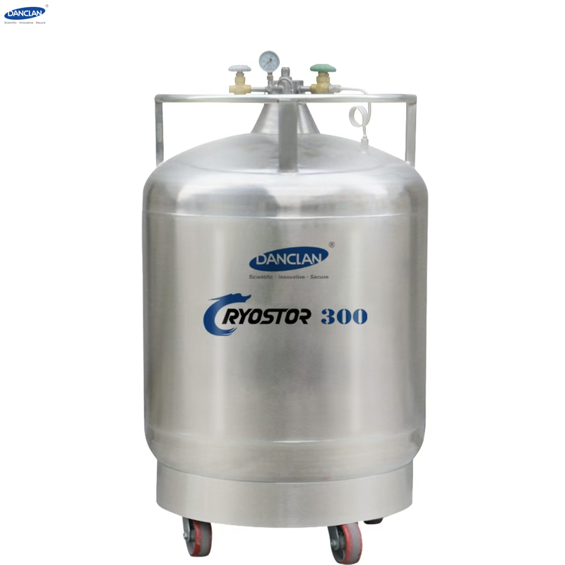 Vacuum Performance Cryostor Supply Tank 300L Used for Storing Liquid Nitrogen