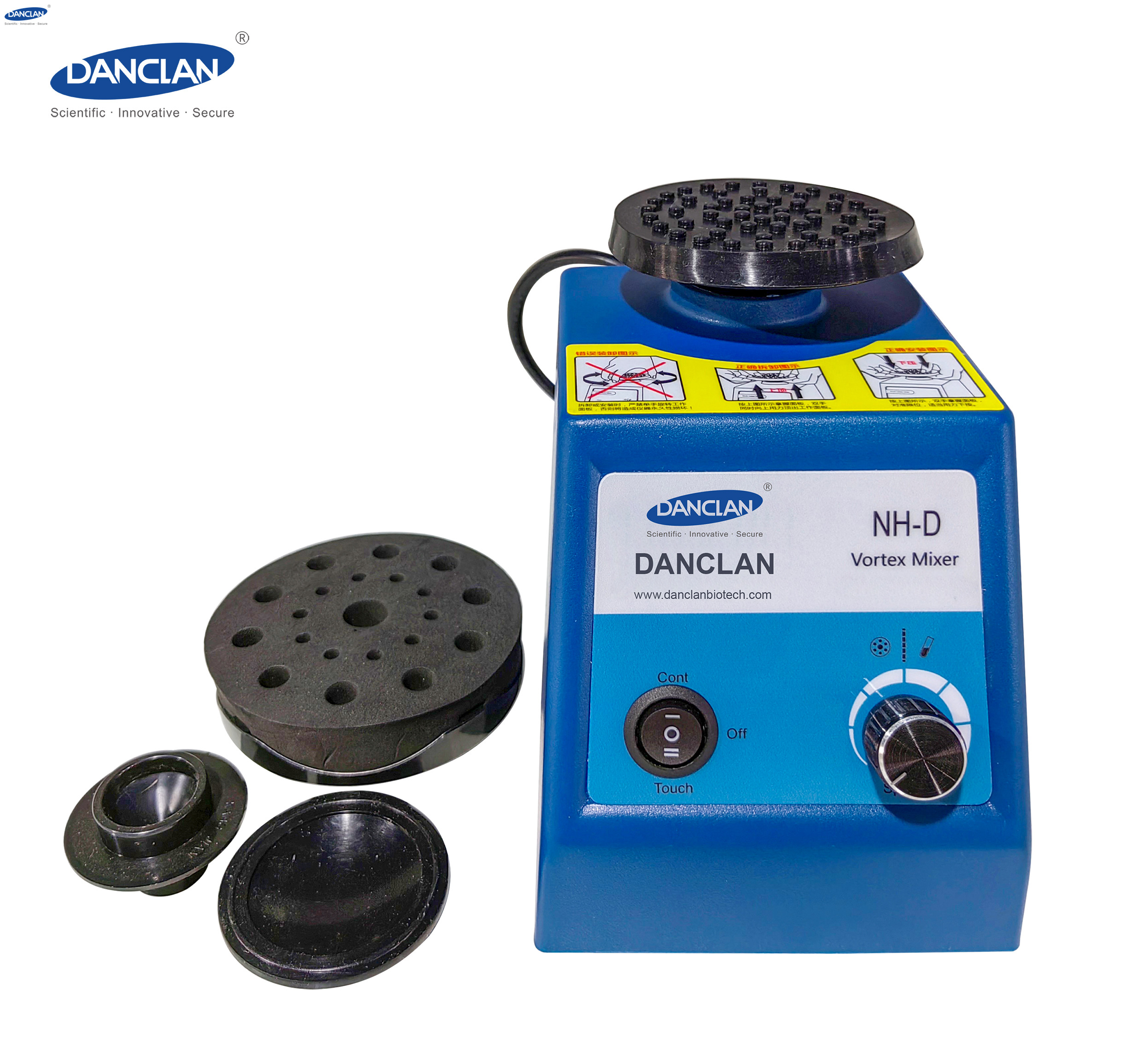 The Vortex Mixer Is A Small Mixing Device Commonly Used in Laboratories. It Quickly And Uniformly Mixes Trace Amounts of Liquid for Experimental Fields Such As Biology, Chemistry, And Medicine.