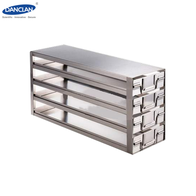 sliding High security Cryo Rack for cryogenic refrigerator