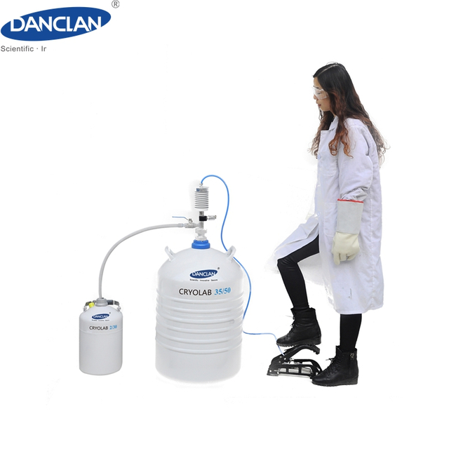 Convenient Pedal Type Liquid Nitrogen Delivery Pump with Low Consumption