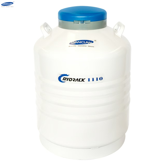 47 Liters Neck Opening 127mm Lightweight Sample Storage Cryorack LN2 Tank