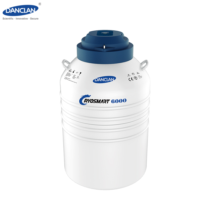 LN2 Dewar Smart Liquid nitrogen tank cryo Box for biomedical