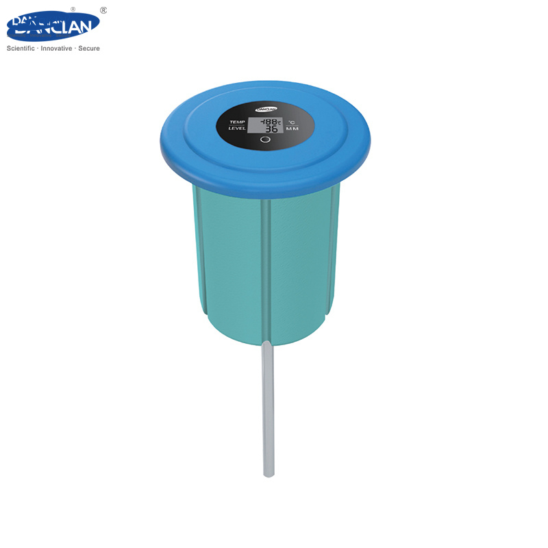 Smart Sensor T-LCD A Gas Phase Transportation LN2 Tank Cork Type Temperature Wireless Sensor.