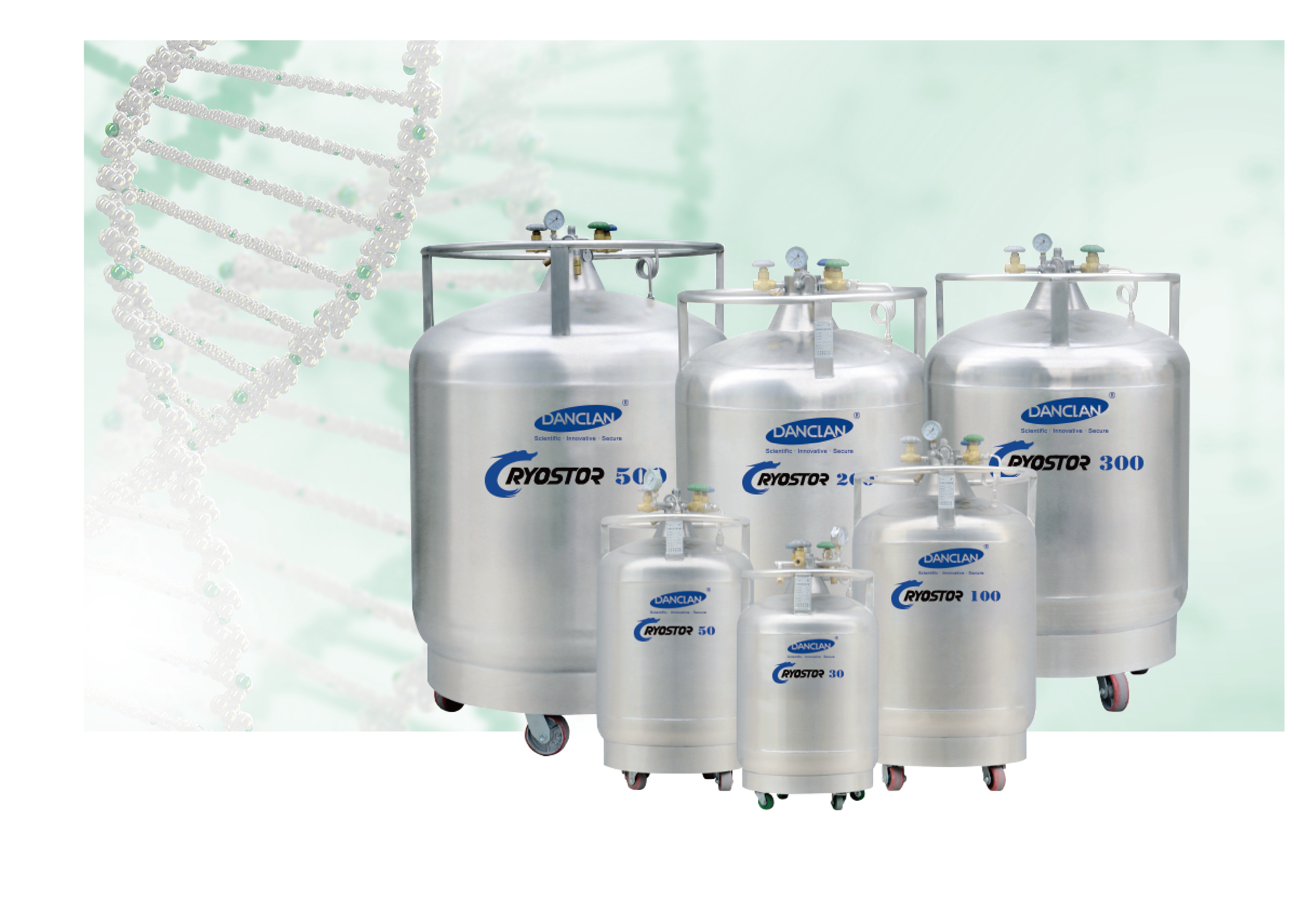Danclan Liquid Nitrogen Supply Tank - Cryostor Series