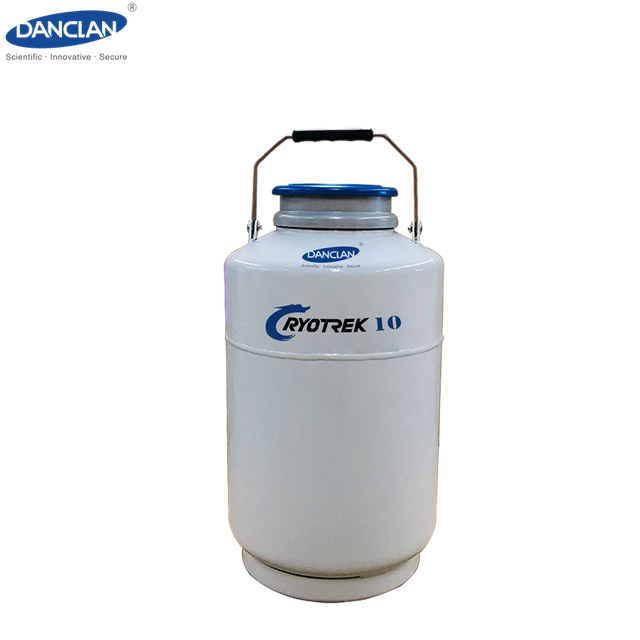 Long transfer life gas phase LN2 tank 10L for medical