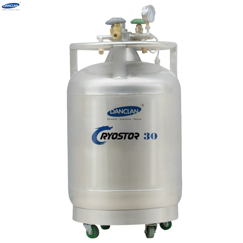 30L Auto-filling System Cryostor Supply Tank for LN2 Storage Supply for Other Tank