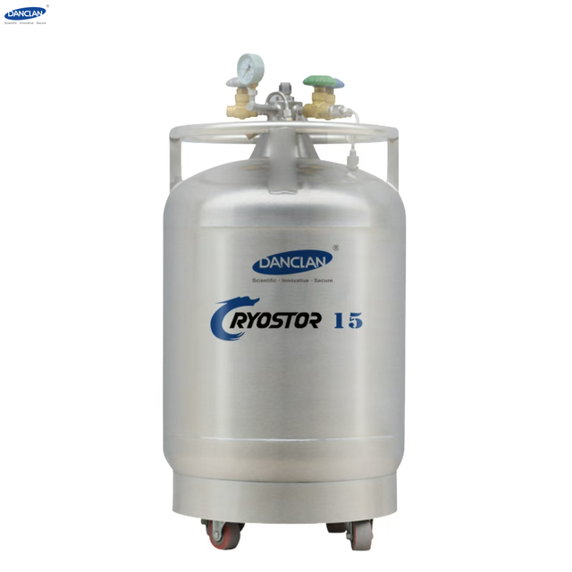  15L Capacity Cryostor LN2 Supply Tank Supply Liquid Nitrogen for Other Containers